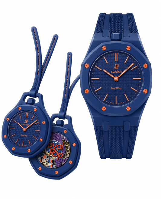 Royal Pop Bracelet Silicone Marin